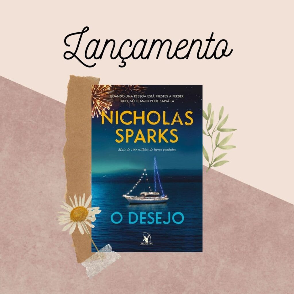 NICHOLAS SPARKS – NOVO LANÇAMENTO